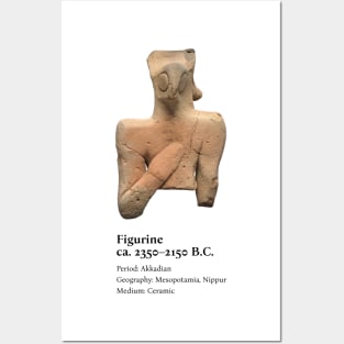 ancient ceramic figurine Posters and Art